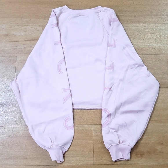 Gilly hicks pink crop sweatshirt. Size- XS - Picture 2 of 2